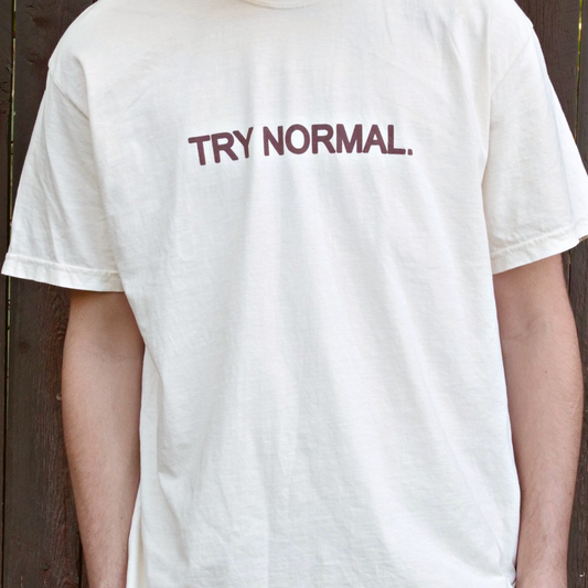 "Try Normal" T-shirt