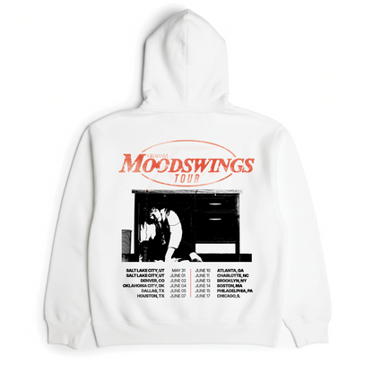 White Hoodie "MOODSWINGS Tour"