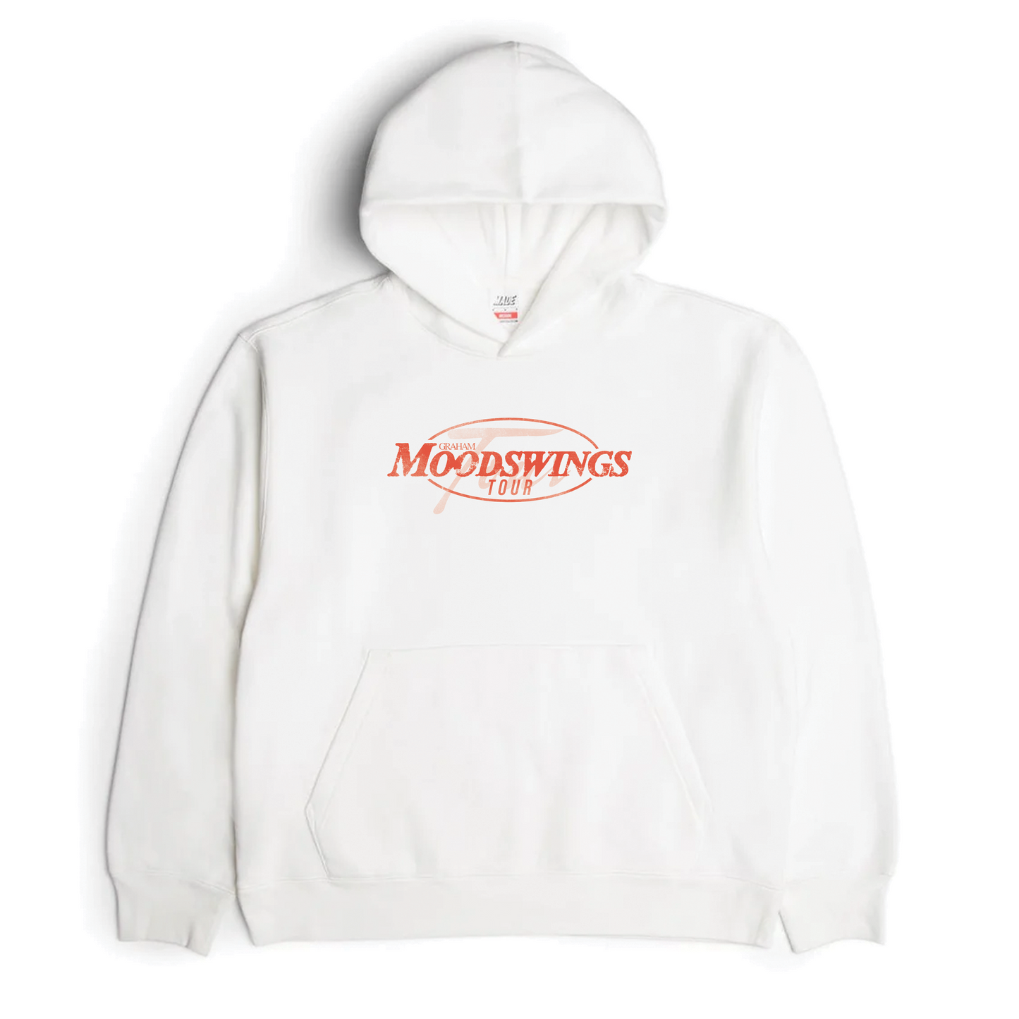 White Hoodie "MOODSWINGS Tour"